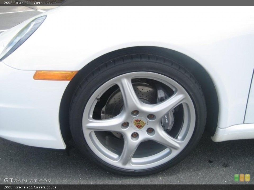 2008 Porsche 911 Carrera Coupe Wheel and Tire Photo #49673934