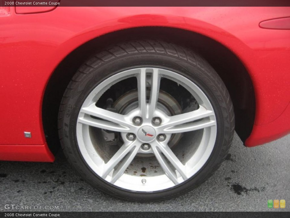 2008 Chevrolet Corvette Coupe Wheel and Tire Photo #49681281
