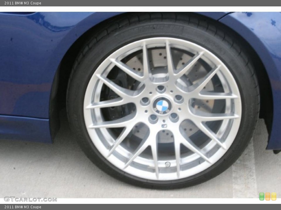 2011 BMW M3 Coupe Wheel and Tire Photo #49690479