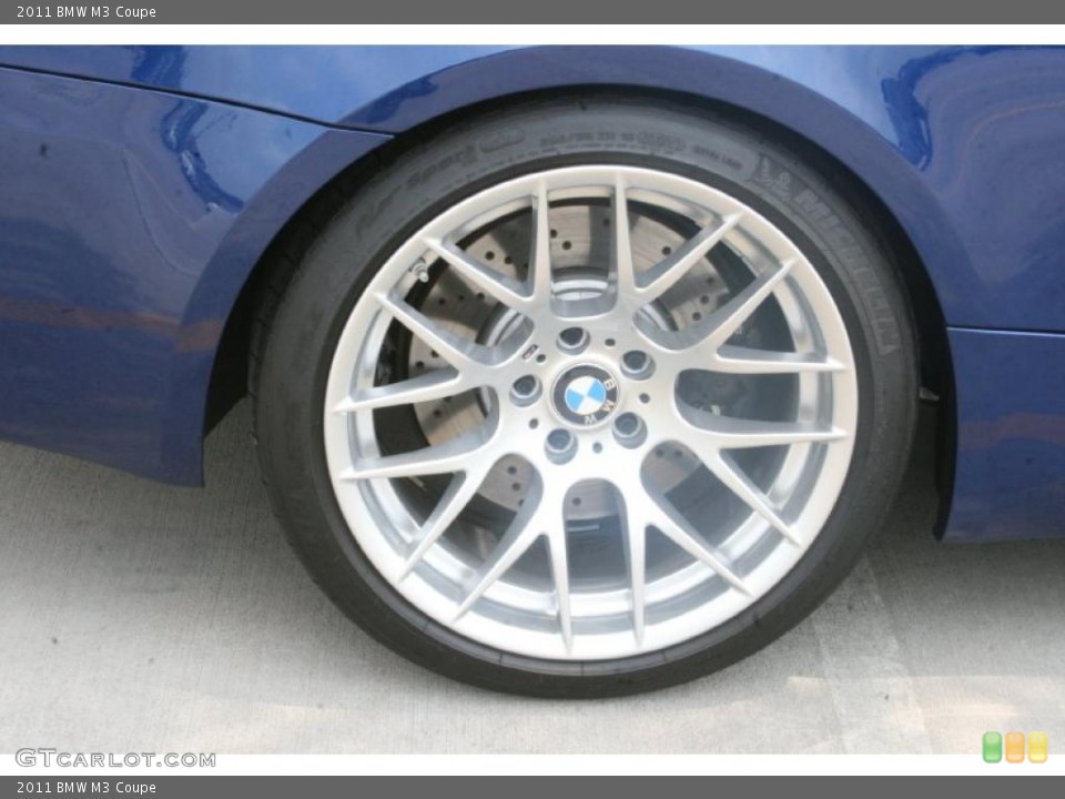 2011 BMW M3 Coupe Wheel and Tire Photo #49690503