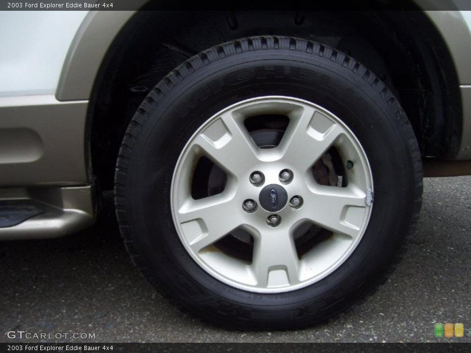 2003 Ford Explorer Eddie Bauer 4x4 Wheel and Tire Photo #49695922