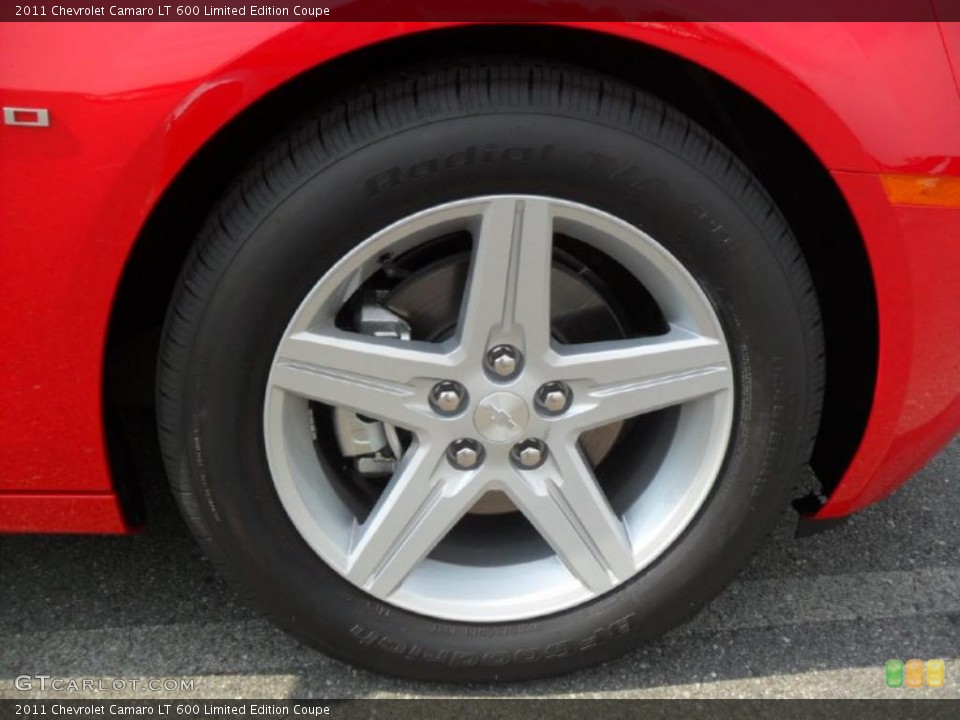 2011 Chevrolet Camaro LT 600 Limited Edition Coupe Wheel and Tire Photo #49696939