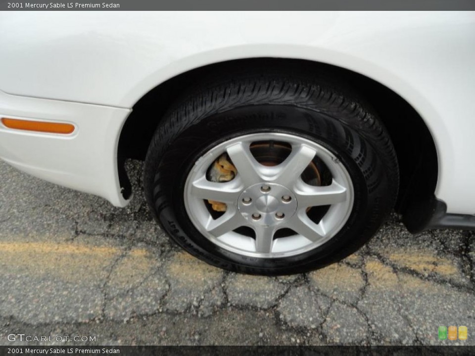2001 Mercury Sable LS Premium Sedan Wheel and Tire Photo #49702987