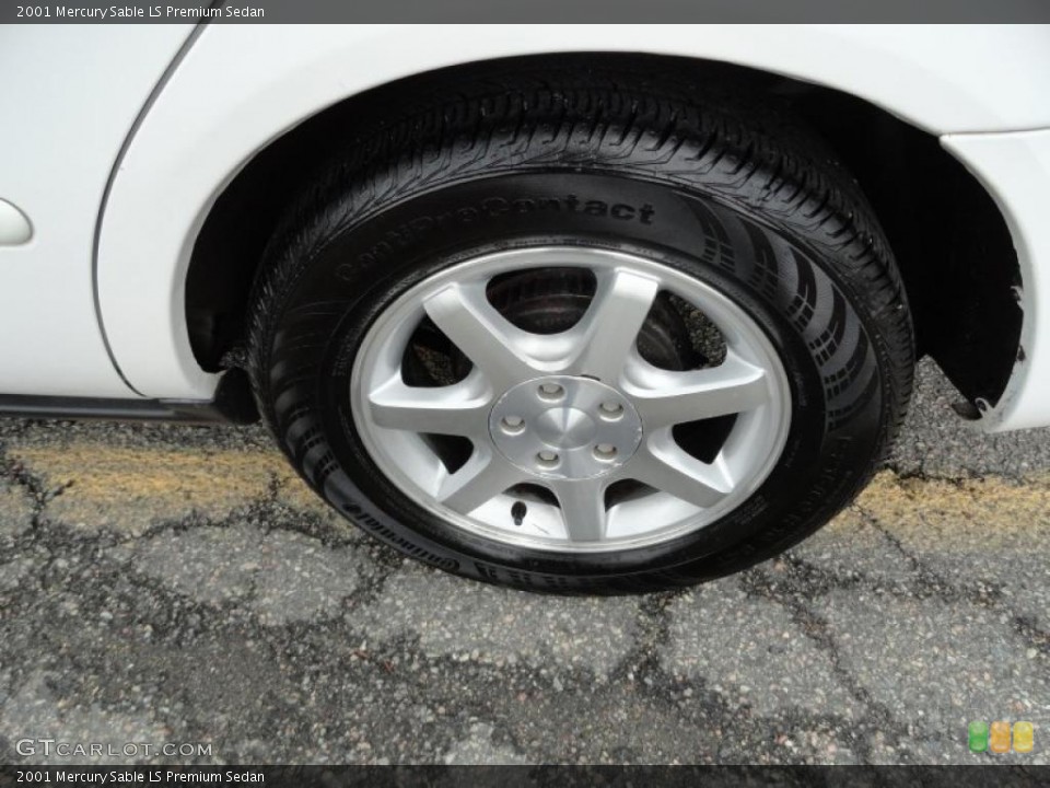 2001 Mercury Sable LS Premium Sedan Wheel and Tire Photo #49703002