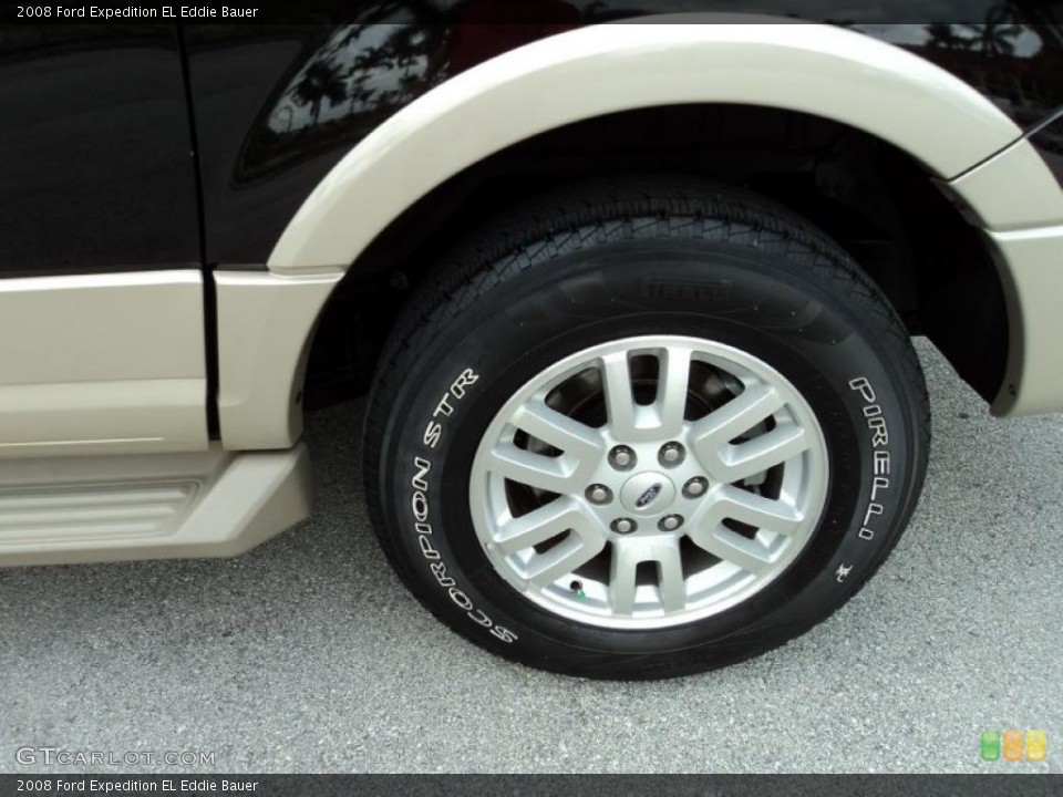 2008 Ford Expedition EL Eddie Bauer Wheel and Tire Photo #49704778