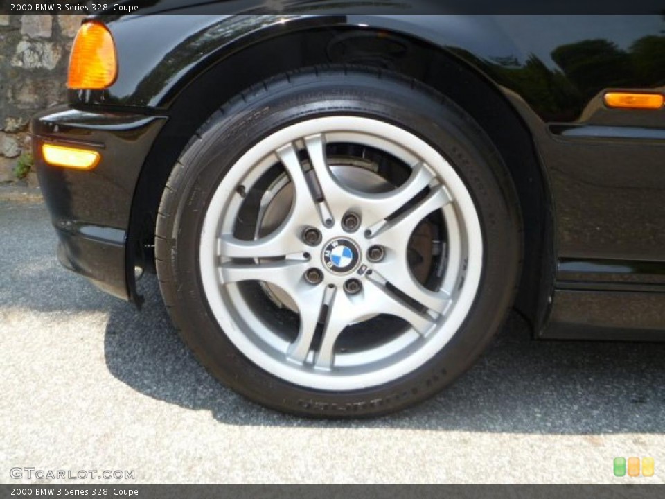 2000 BMW 3 Series 328i Coupe Wheel and Tire Photo #49707334