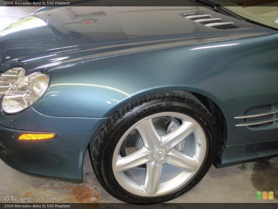 2006 Mercedes-Benz SL 500 Roadster Wheel and Tire Photo #49708552