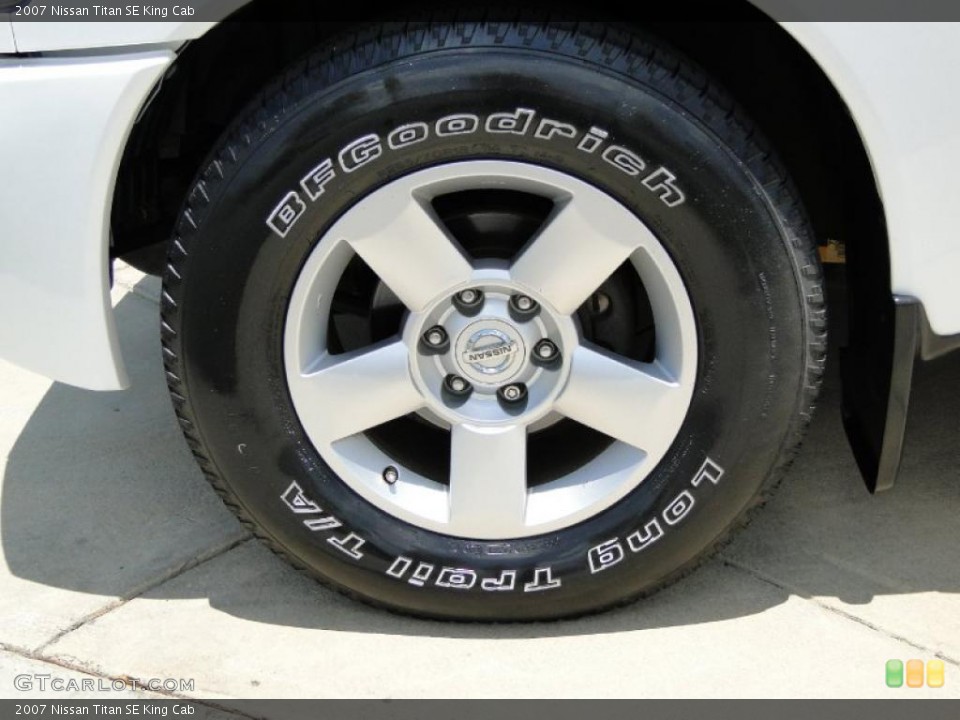 2007 Nissan Titan SE King Cab Wheel and Tire Photo #49708759