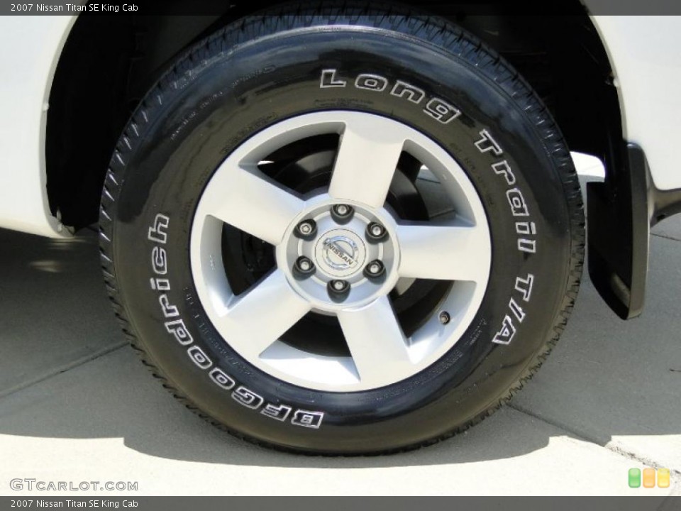 2007 Nissan Titan SE King Cab Wheel and Tire Photo #49708774