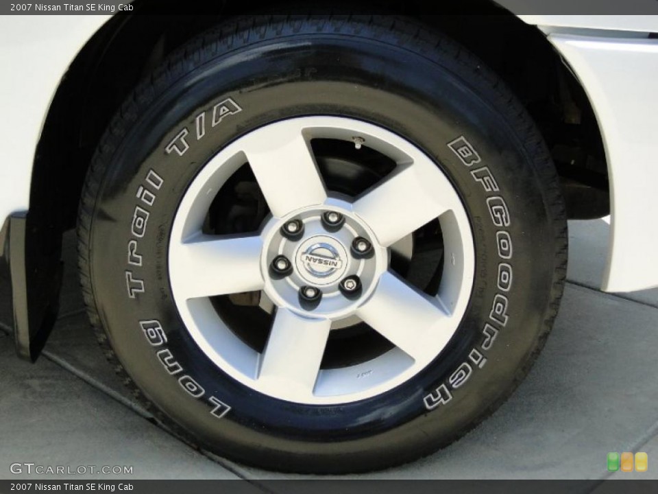 2007 Nissan Titan SE King Cab Wheel and Tire Photo #49708804