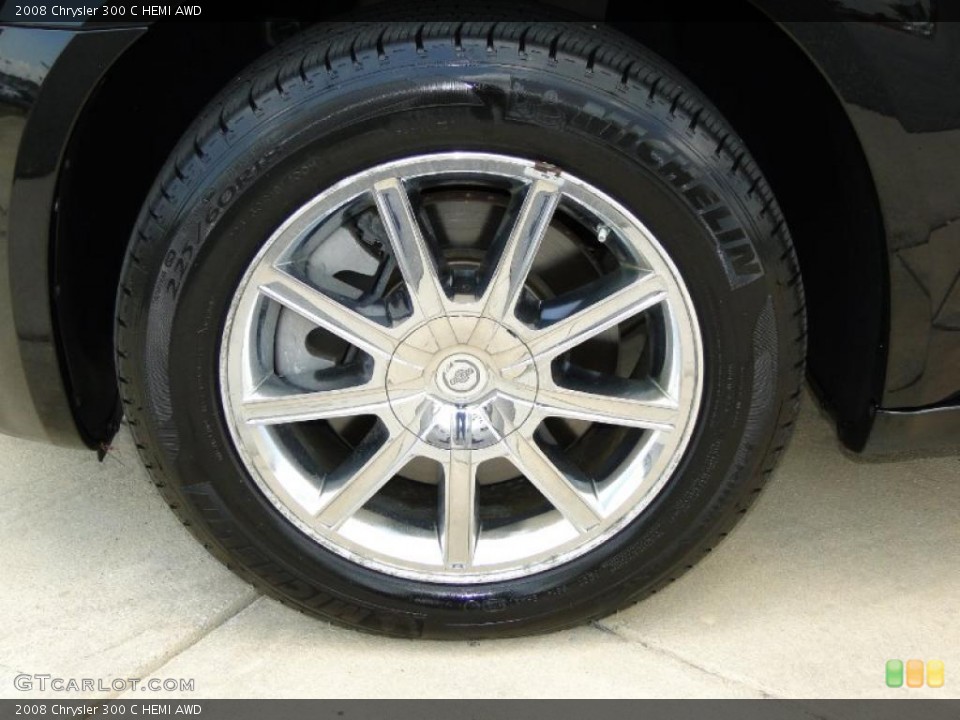 2008 Chrysler 300 C HEMI AWD Wheel and Tire Photo #49709365