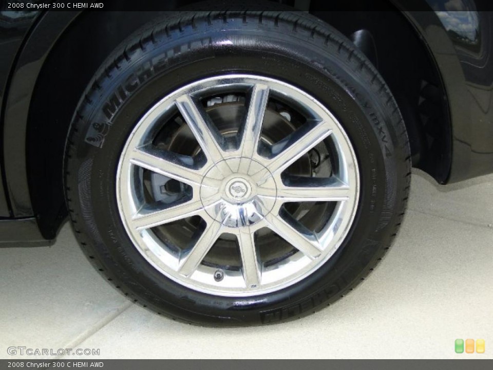 2008 Chrysler 300 C HEMI AWD Wheel and Tire Photo #49709380