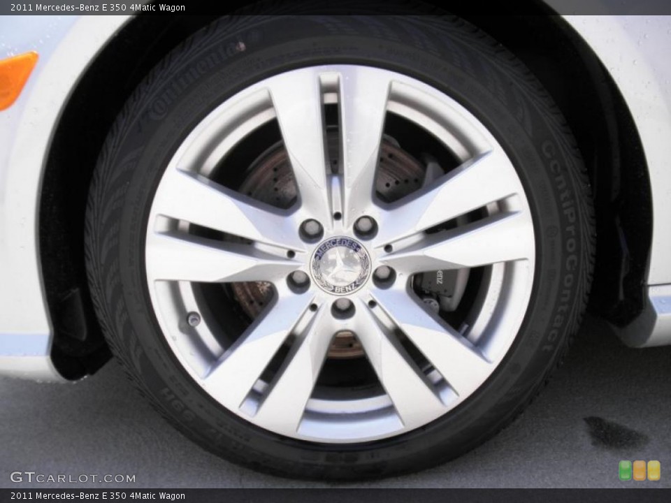 2011 Mercedes-Benz E 350 4Matic Wagon Wheel and Tire Photo #49710793