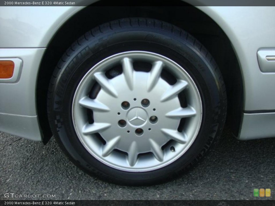 2000 Mercedes-Benz E 320 4Matic Sedan Wheel and Tire Photo #49718149