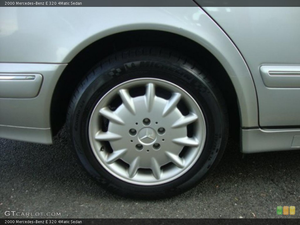 2000 Mercedes-Benz E 320 4Matic Sedan Wheel and Tire Photo #49718179