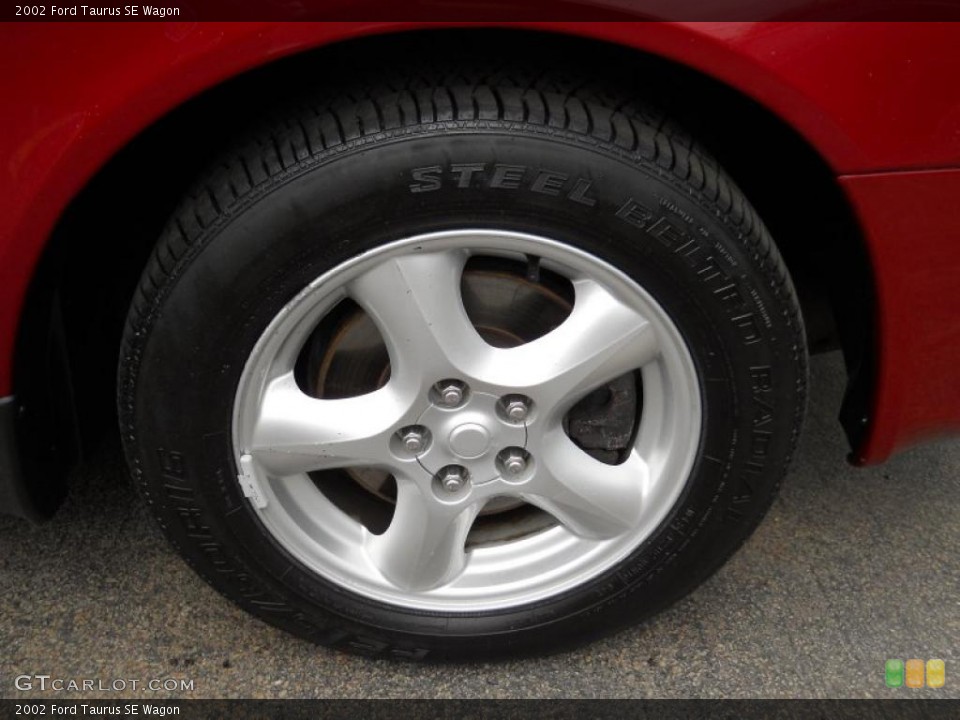 2002 Ford Taurus SE Wagon Wheel and Tire Photo #49723642