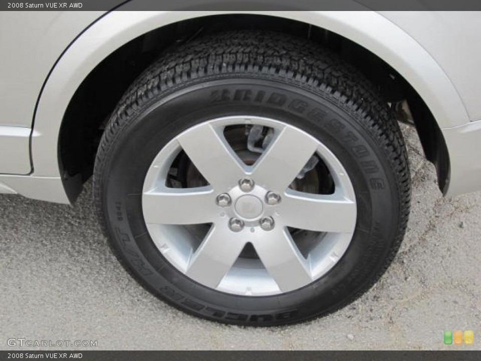 2008 Saturn VUE XR AWD Wheel and Tire Photo #49726903