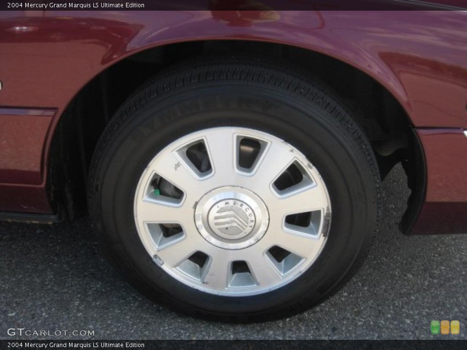 2004 Mercury Grand Marquis LS Ultimate Edition Wheel and Tire Photo #49727305