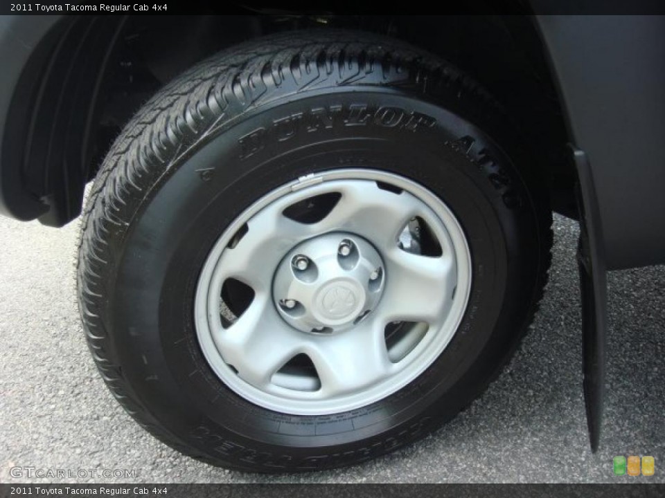 2011 Toyota Tacoma Regular Cab 4x4 Wheel and Tire Photo #49728376