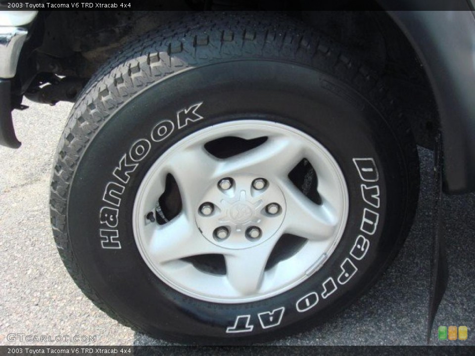 2003 Toyota Tacoma V6 TRD Xtracab 4x4 Wheel and Tire Photo #49728661