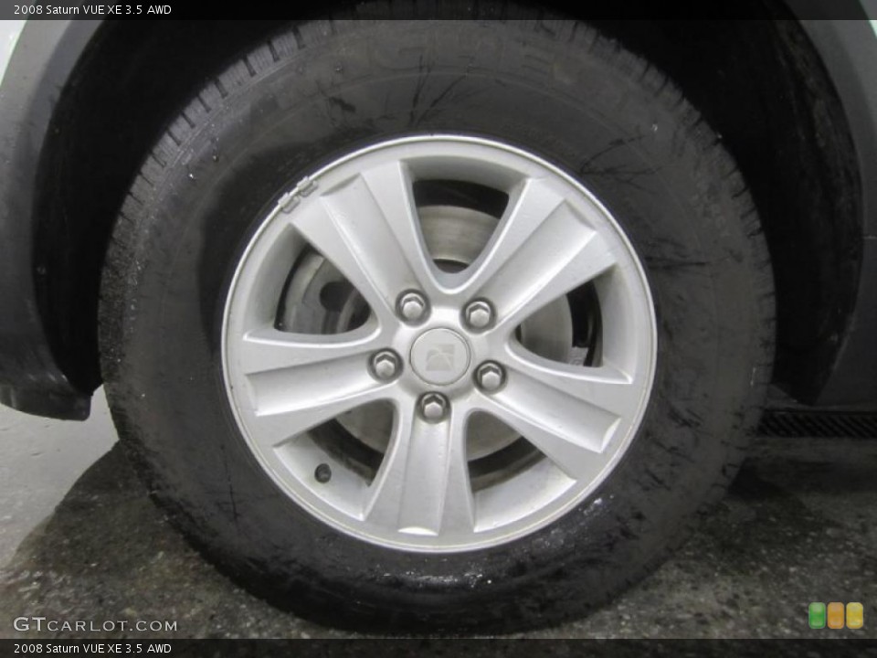 2008 Saturn VUE XE 3.5 AWD Wheel and Tire Photo #49731292