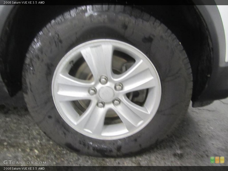 2008 Saturn VUE XE 3.5 AWD Wheel and Tire Photo #49731457
