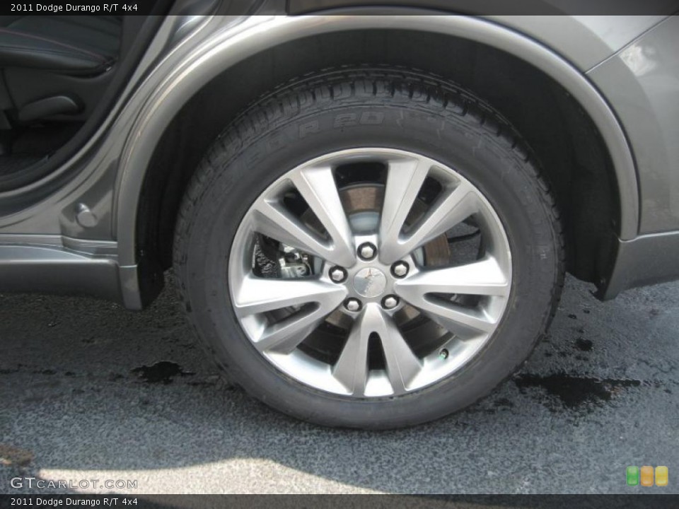 2011 Dodge Durango R/T 4x4 Wheel and Tire Photo #49739080