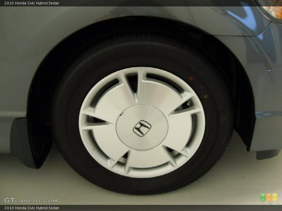 2010 Honda Civic Hybrid Sedan Wheel and Tire Photo #49743220