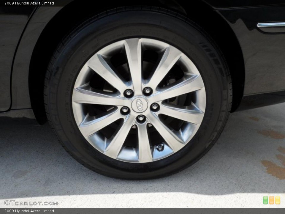 2009 Hyundai Azera Limited Wheel and Tire Photo #49744582