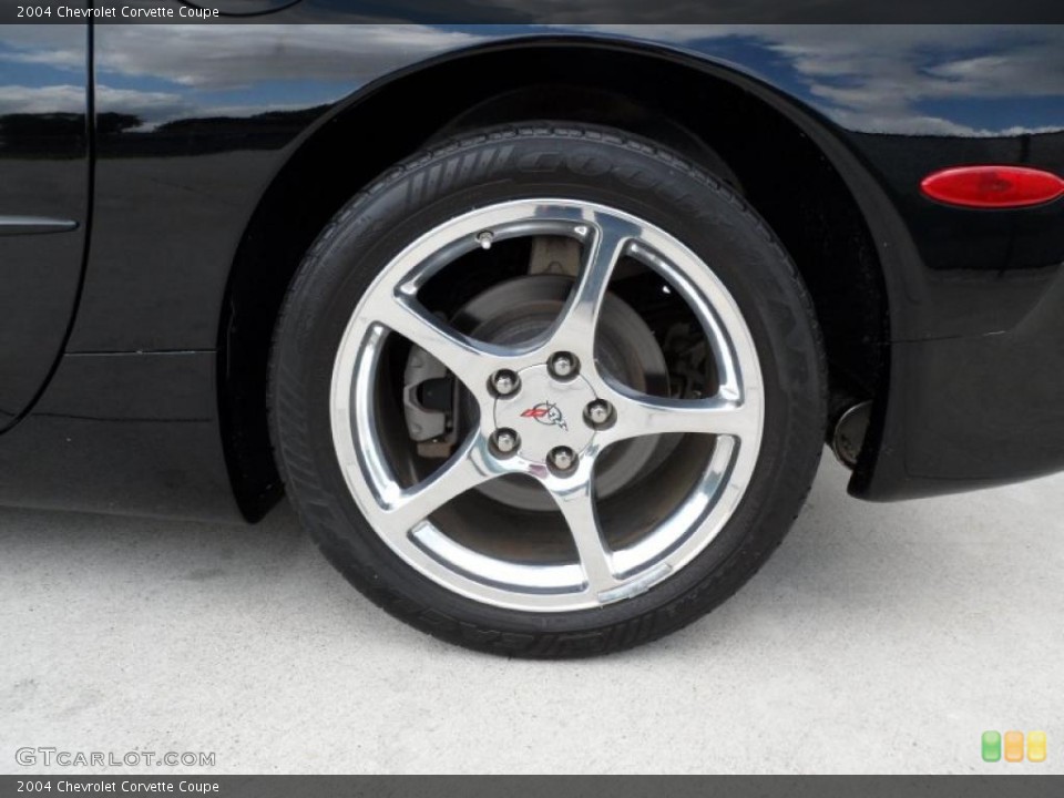 2004 Chevrolet Corvette Coupe Wheel and Tire Photo #49745401