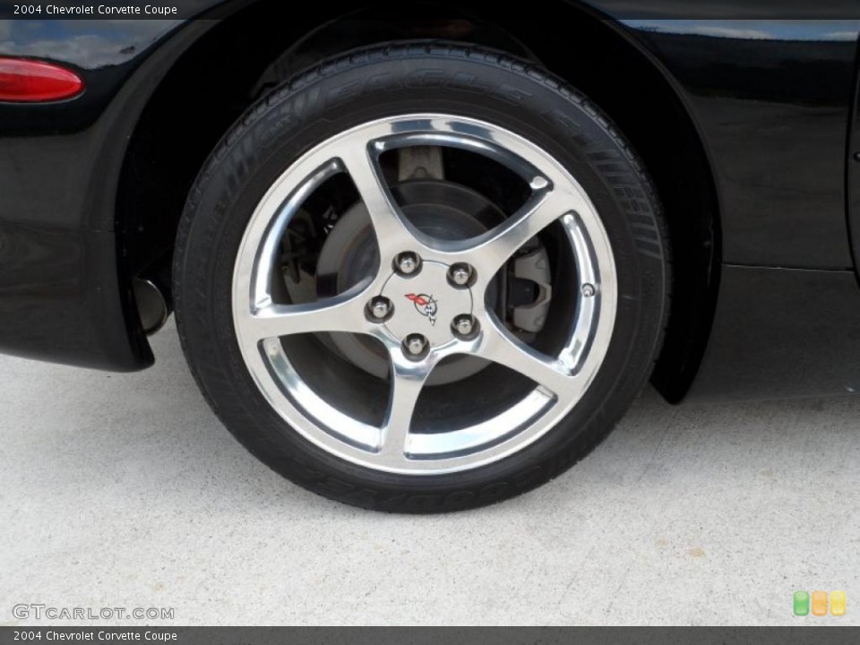 2004 Chevrolet Corvette Coupe Wheel and Tire Photo #49745413