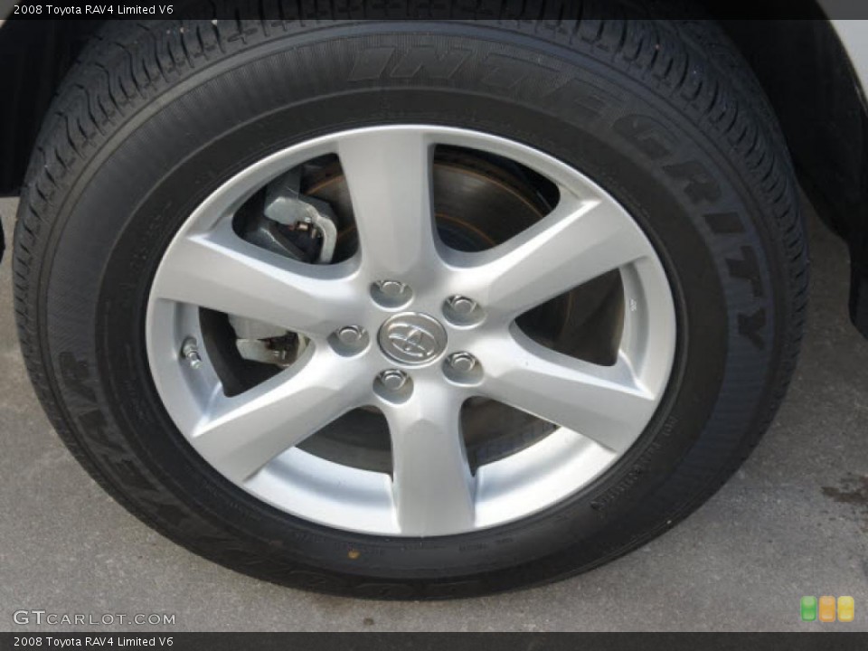 2008 Toyota RAV4 Limited V6 Wheel and Tire Photo #49750000
