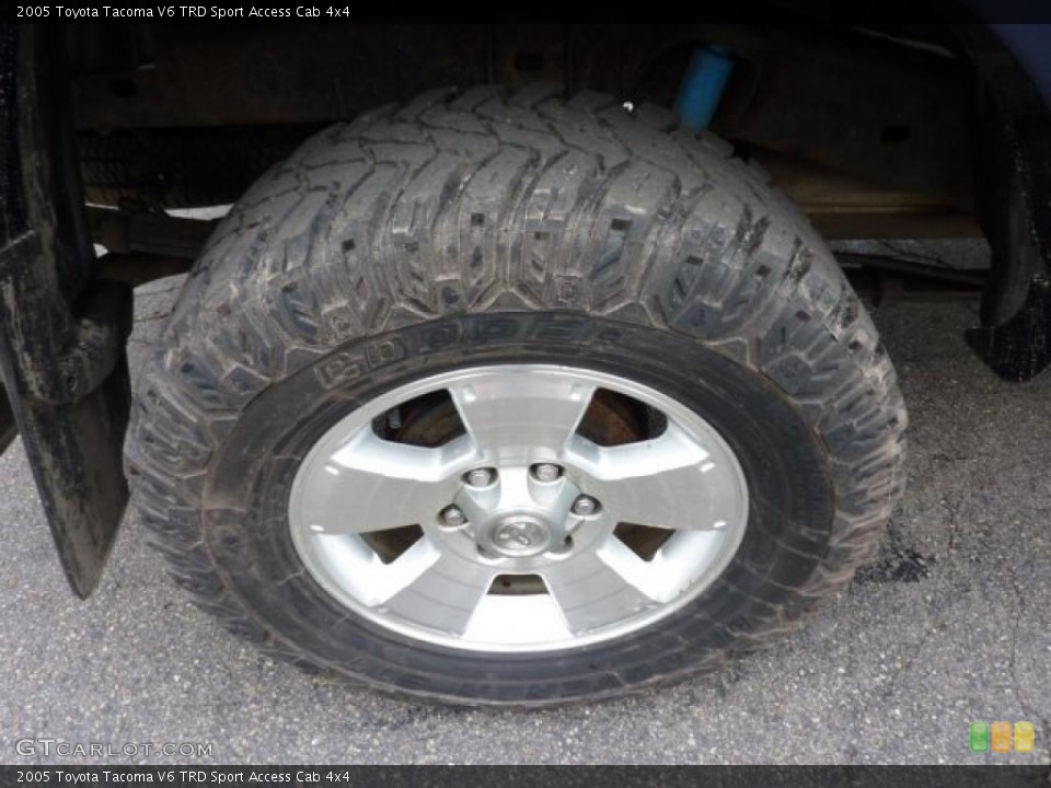 2005 Toyota Tacoma V6 TRD Sport Access Cab 4x4 Wheel and Tire Photo #49750834