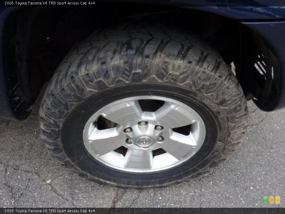 2005 Toyota Tacoma V6 TRD Sport Access Cab 4x4 Wheel and Tire Photo #49750849