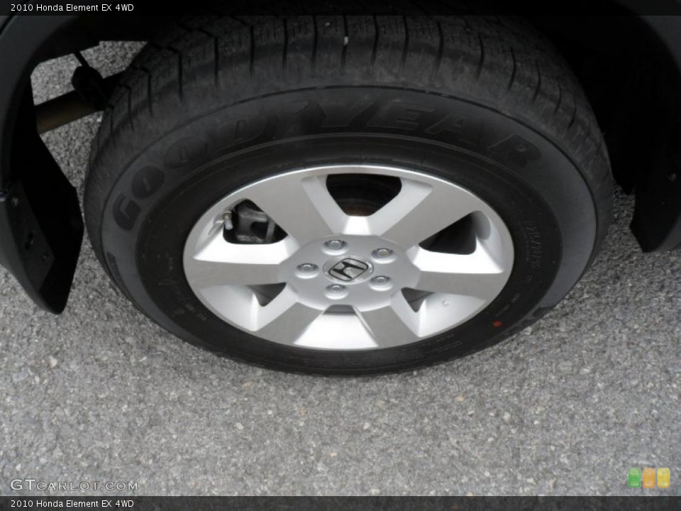 2010 Honda Element EX 4WD Wheel and Tire Photo #49751662