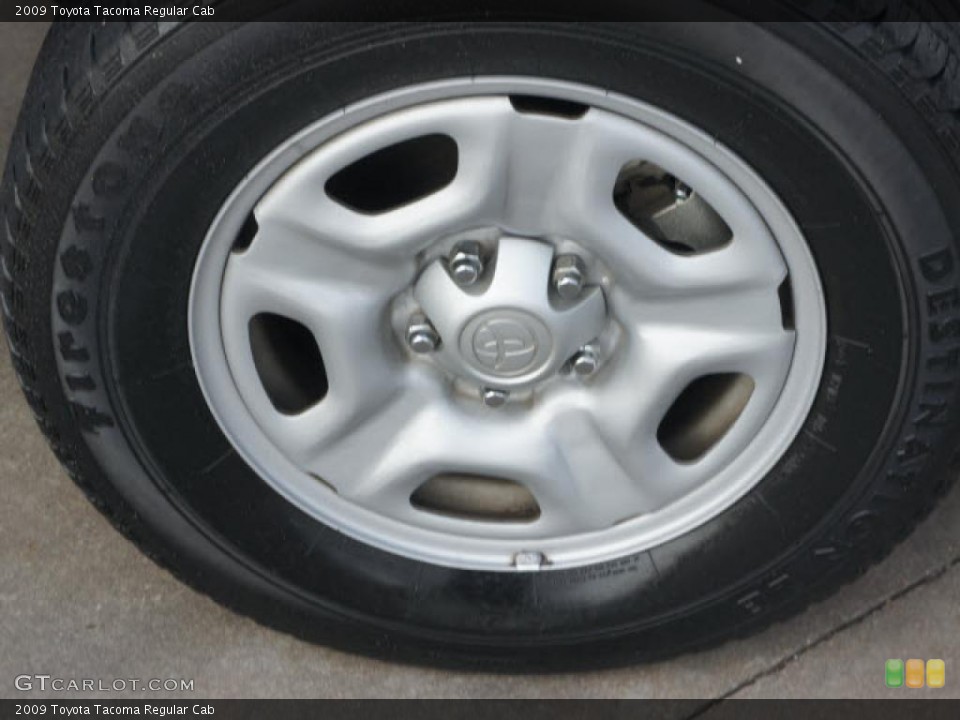 2009 Toyota Tacoma Regular Cab Wheel and Tire Photo #49751716