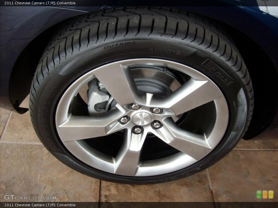 2011 Chevrolet Camaro LT/RS Convertible Wheel and Tire Photo #49752937