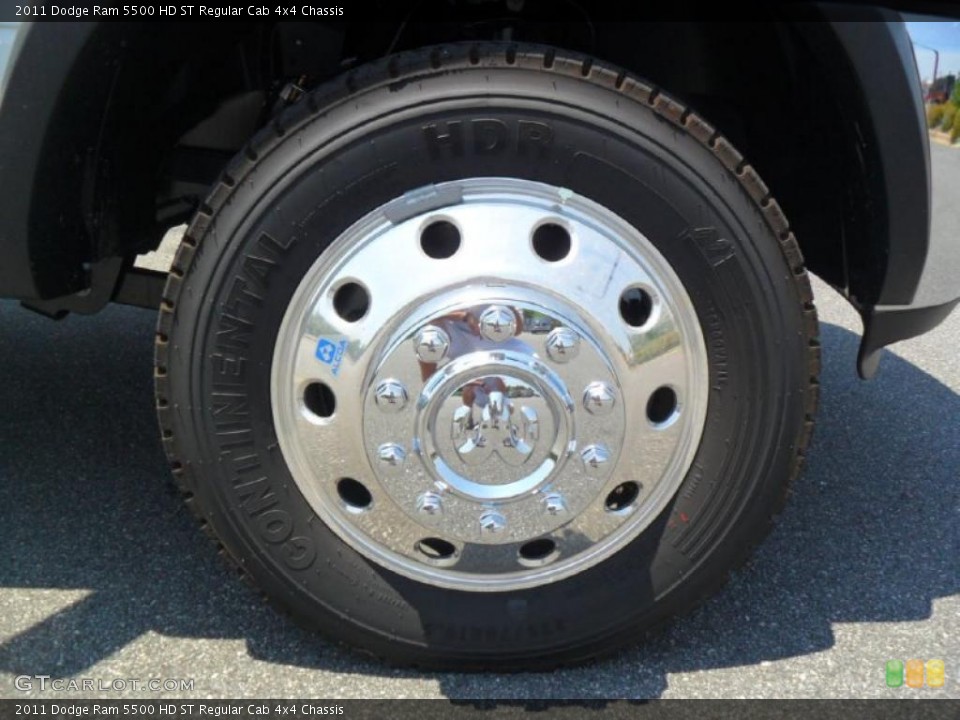 2011 Dodge Ram 5500 HD ST Regular Cab 4x4 Chassis Wheel and Tire Photo #49753039