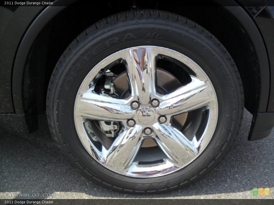 2011 Dodge Durango Citadel Wheel and Tire Photo #49753864