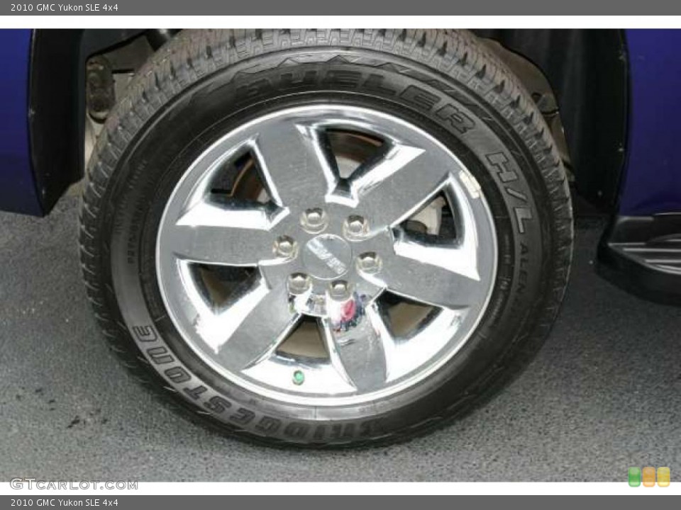 2010 GMC Yukon SLE 4x4 Wheel and Tire Photo #49756759