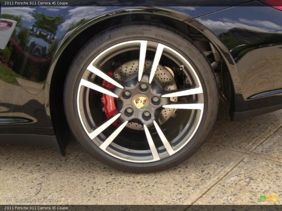 2011 Porsche 911 Carrera 4S Coupe Wheel and Tire Photo #49761634
