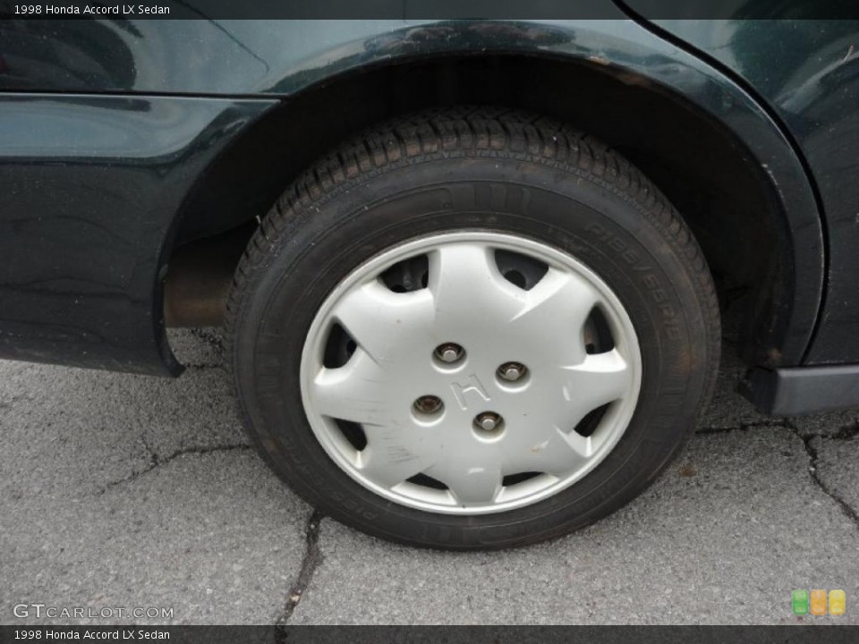 1998 Honda Accord LX Sedan Wheel and Tire Photo #49764322