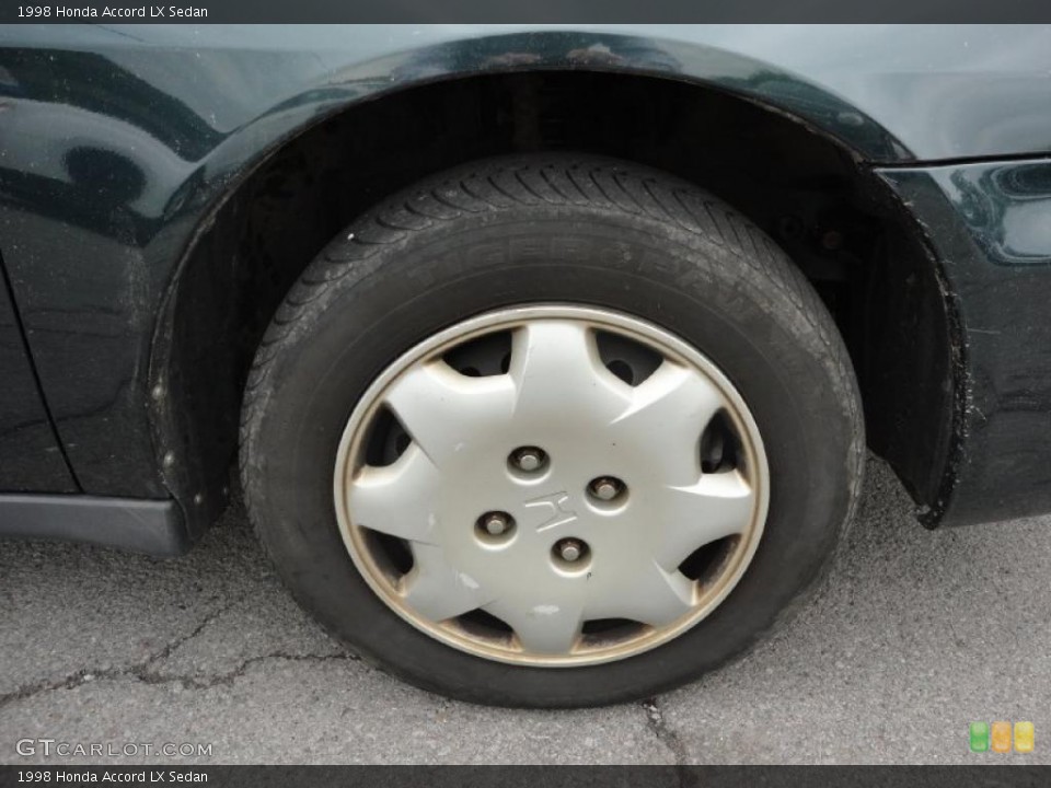 1998 Honda Accord LX Sedan Wheel and Tire Photo #49764334
