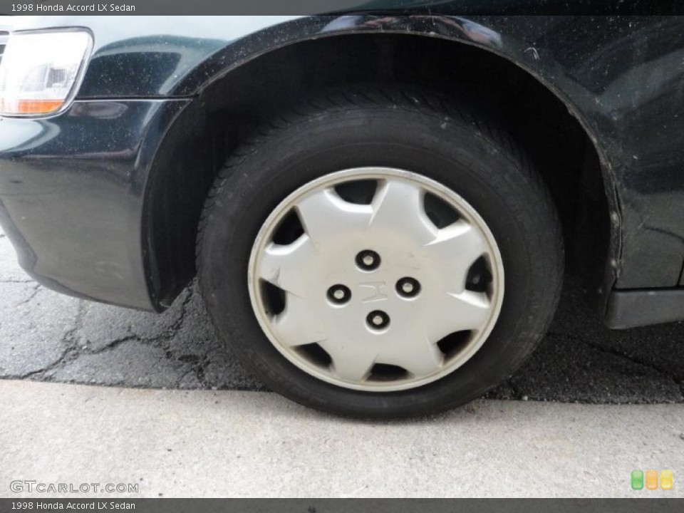 1998 Honda Accord LX Sedan Wheel and Tire Photo #49764349