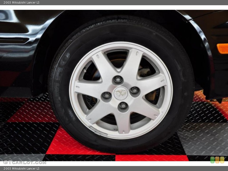 2003 Mitsubishi Lancer LS Wheel and Tire Photo #49765312