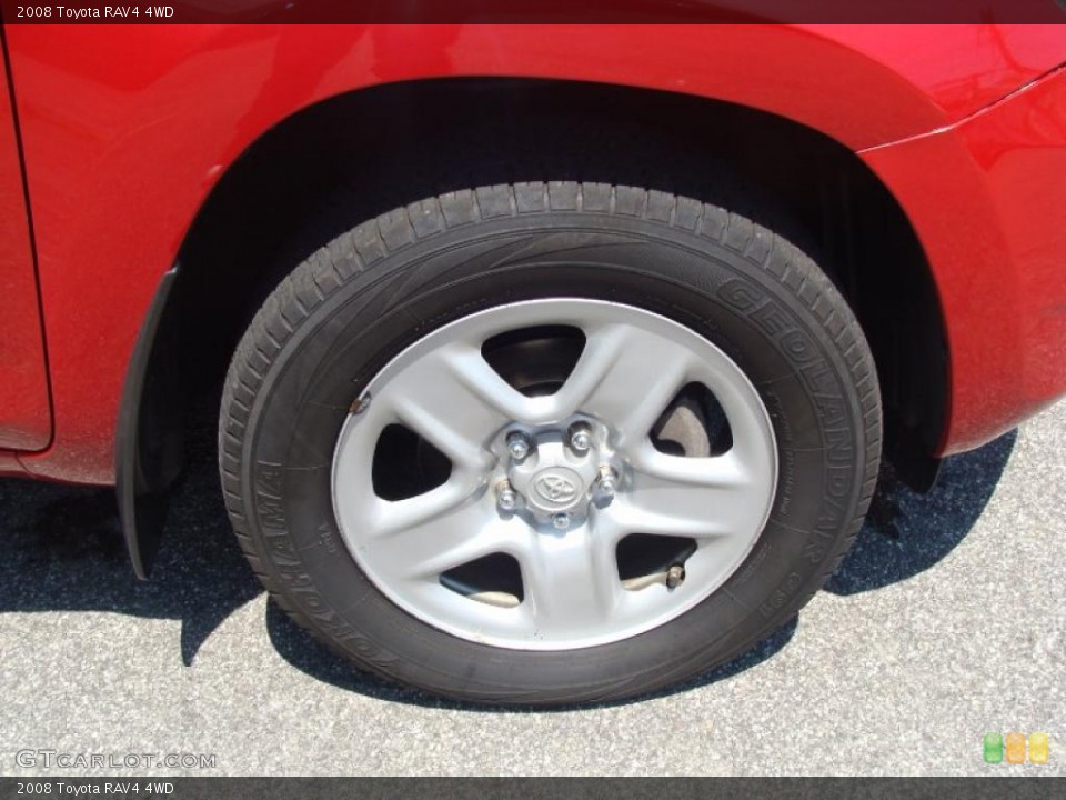 2008 Toyota RAV4 4WD Wheel and Tire Photo #49765666