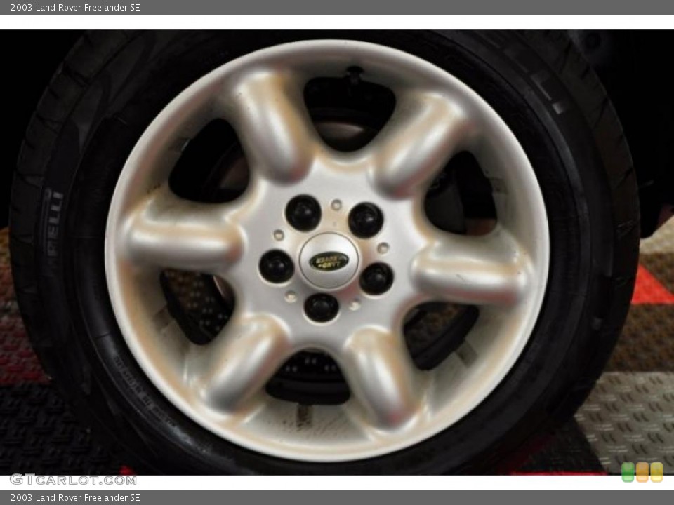 2003 Land Rover Freelander SE Wheel and Tire Photo #49766713