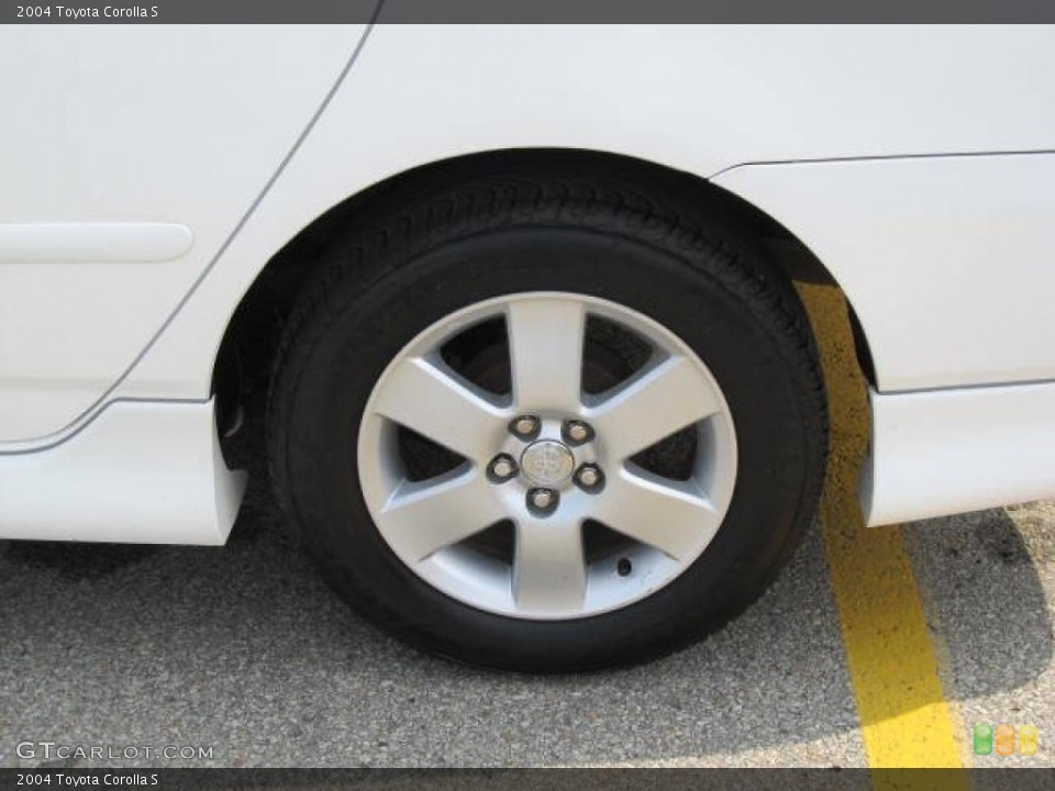 2004 Toyota Corolla S Wheel and Tire Photo #49768810
