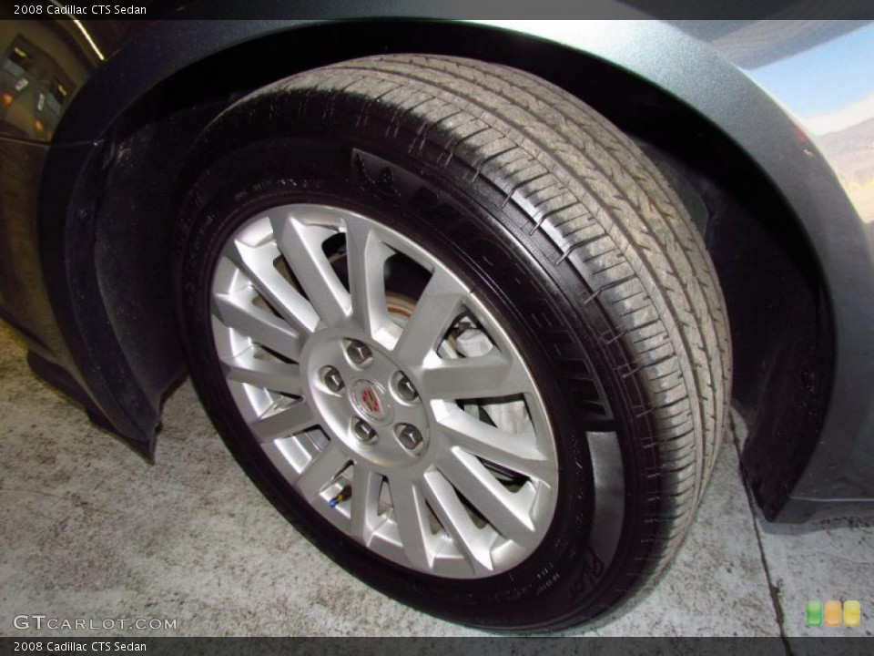 2008 Cadillac CTS Sedan Wheel and Tire Photo #49769644