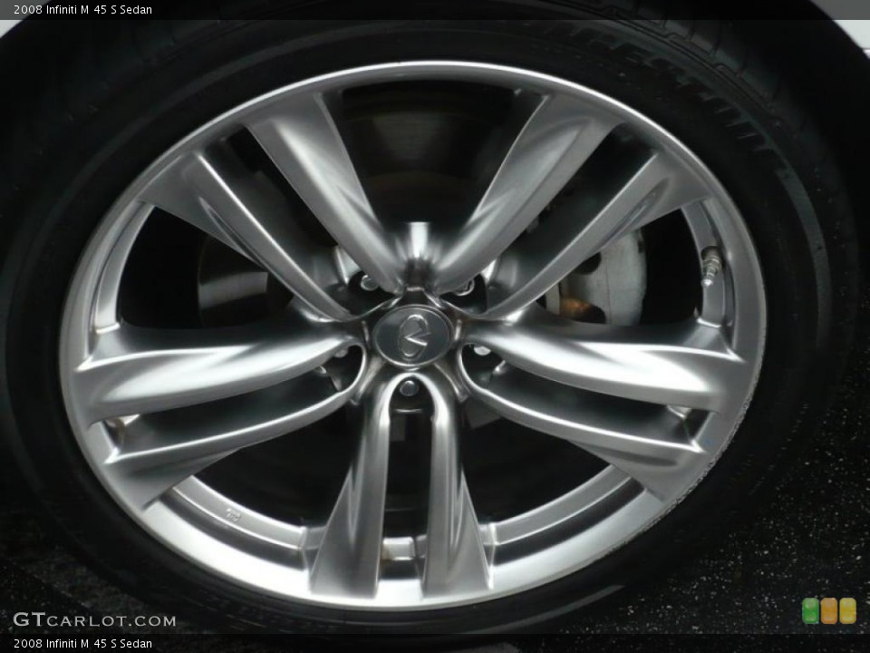 2008 Infiniti M 45 S Sedan Wheel and Tire Photo #49773085